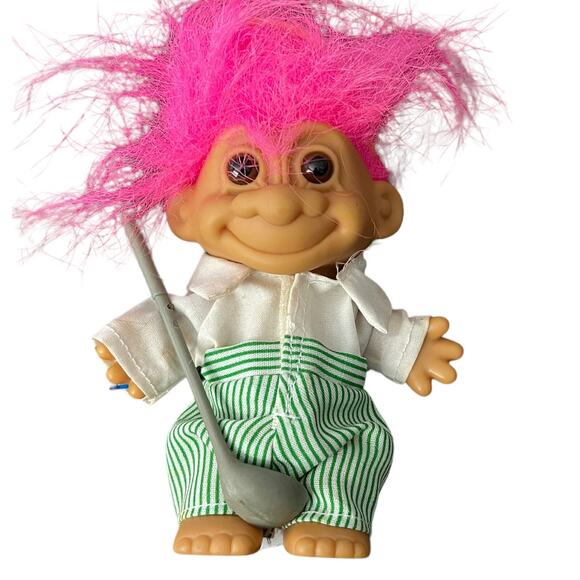 Vintage Russ Troll Golf Doll - Picture 1 of 3
